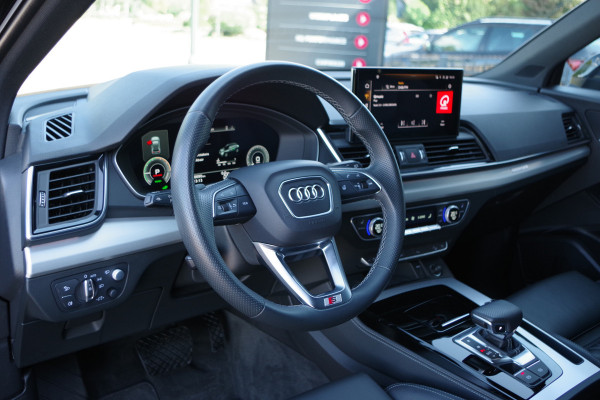 Audi Q5 55 TFSI e Quattro Competition 367 PK PHEV, Panoramadak, RS-Leder, Matrix-LED, Memory, B&O Sound, Head-Up