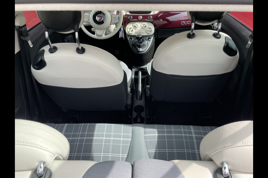 Fiat 500 1.0 Hybrid Lounge | Apple/Android carplay| Cruise Control | Regen en lichtsensor Fiat 500 1.0 Hybrid Lounge | Apple/Android carplay| Cruise Control | Regen en lichtsensor