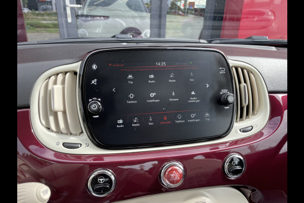Fiat 500 1.0 Hybrid Lounge | Apple/Android carplay| Cruise Control | Regen en lichtsensor Fiat 500 1.0 Hybrid Lounge | Apple/Android carplay| Cruise Control | Regen en lichtsensor