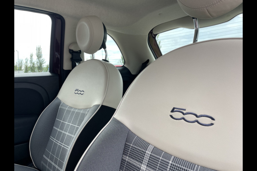 Fiat 500 1.0 Hybrid Lounge | Apple/Android carplay| Cruise Control | Regen en lichtsensor Fiat 500 1.0 Hybrid Lounge | Apple/Android carplay| Cruise Control | Regen en lichtsensor