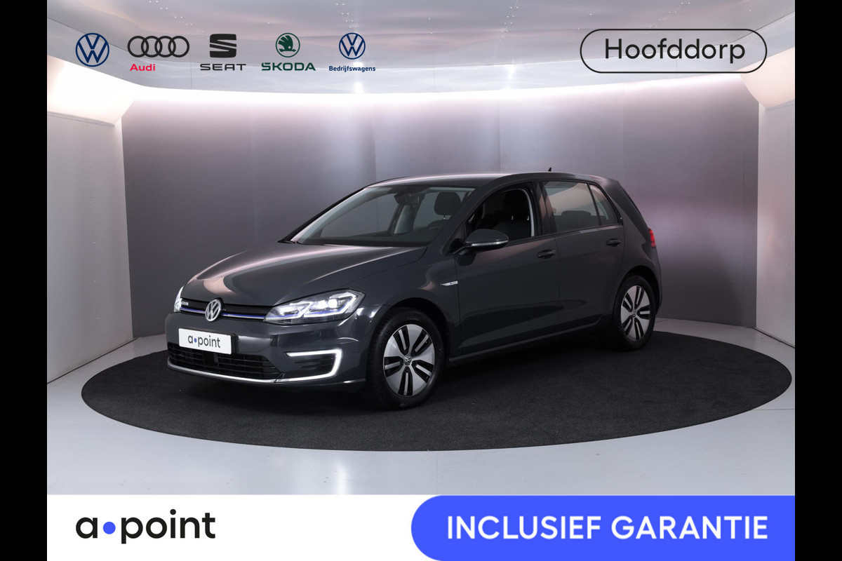 Volkswagen e-Golf E-DITION 136 pk | Navigatie | Parkeersensoren | Adaptieve cruise control | Autom. airco | LED koplampen |
