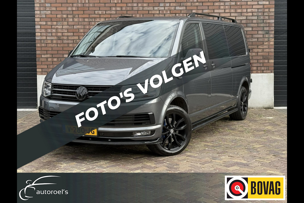 Volkswagen Transporter 2.0 TDI DC L2H2 / 204 PK / MARGE / ADD-Cruise / NAVI + Camera / Trekhaak / 2x Elek-Schuifdeuren / Leder + V