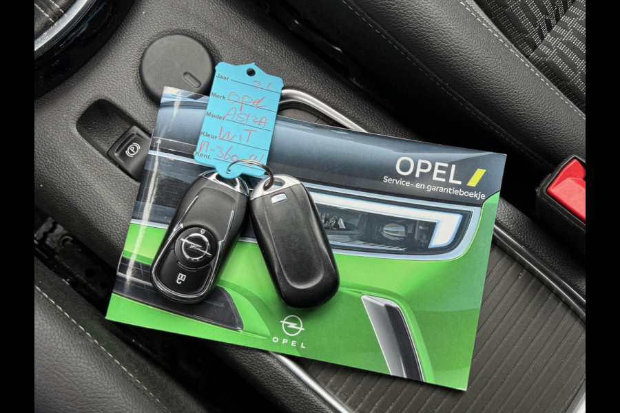 Opel Astra Sports Tourer BWJ 2021 | 1.2T 131PK Bus Elegance | CLIMA | LED | NAVI | CAMERA A | LEDER/STOF | SPORTSTOELEN | CRUISE | CARPLAY