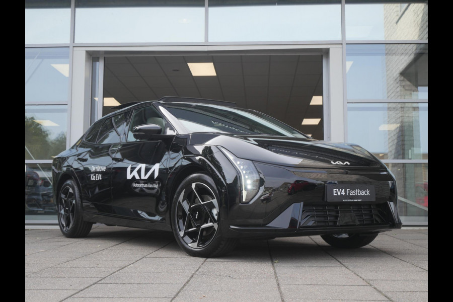 Kia EV4 Fastback GT-PlusLine 81.4 kWh | Cruise | Clima | Navi | stoelverwarming-ventilatie | Schuif-kanteldak | 360° camera |