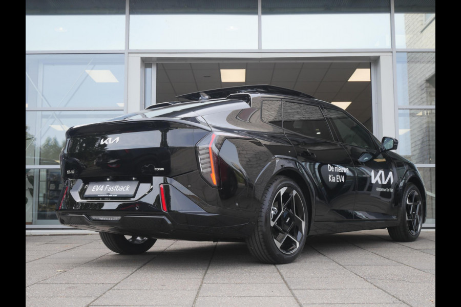 Kia EV4 Fastback GT-PlusLine 81.4 kWh | Cruise | Clima | Navi | stoelverwarming-ventilatie | Schuif-kanteldak | 360° camera |