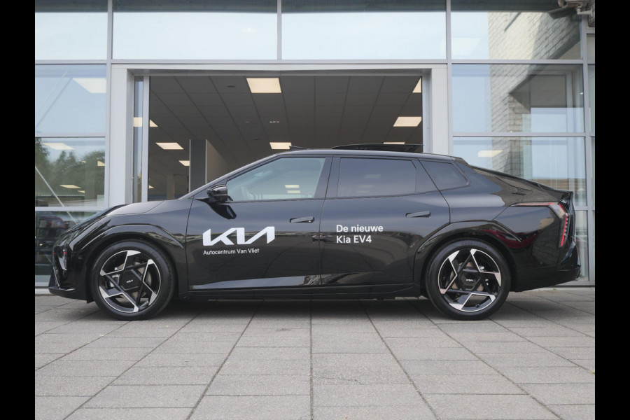 Kia EV4 Fastback GT-PlusLine 81.4 kWh | Cruise | Clima | Navi | stoelverwarming-ventilatie | Schuif-kanteldak | 360° camera |