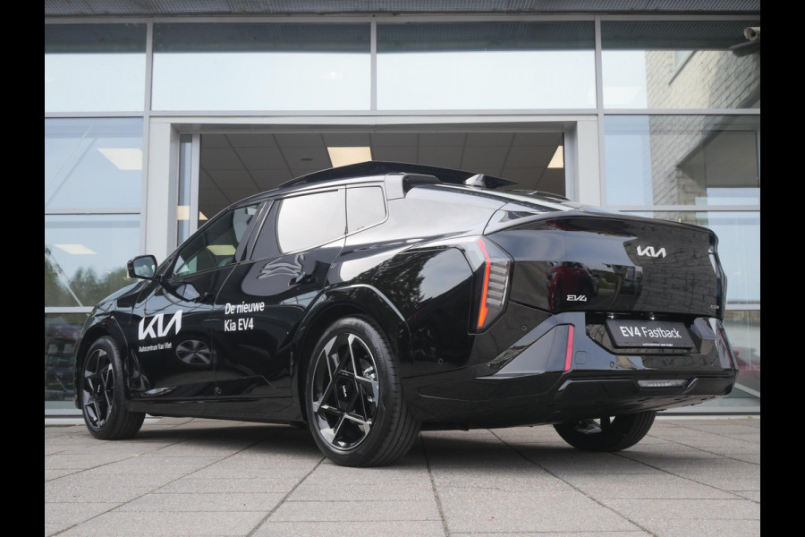 Kia EV4 Fastback GT-PlusLine 81.4 kWh | Cruise | Clima | Navi | stoelverwarming-ventilatie | Schuif-kanteldak | 360° camera |