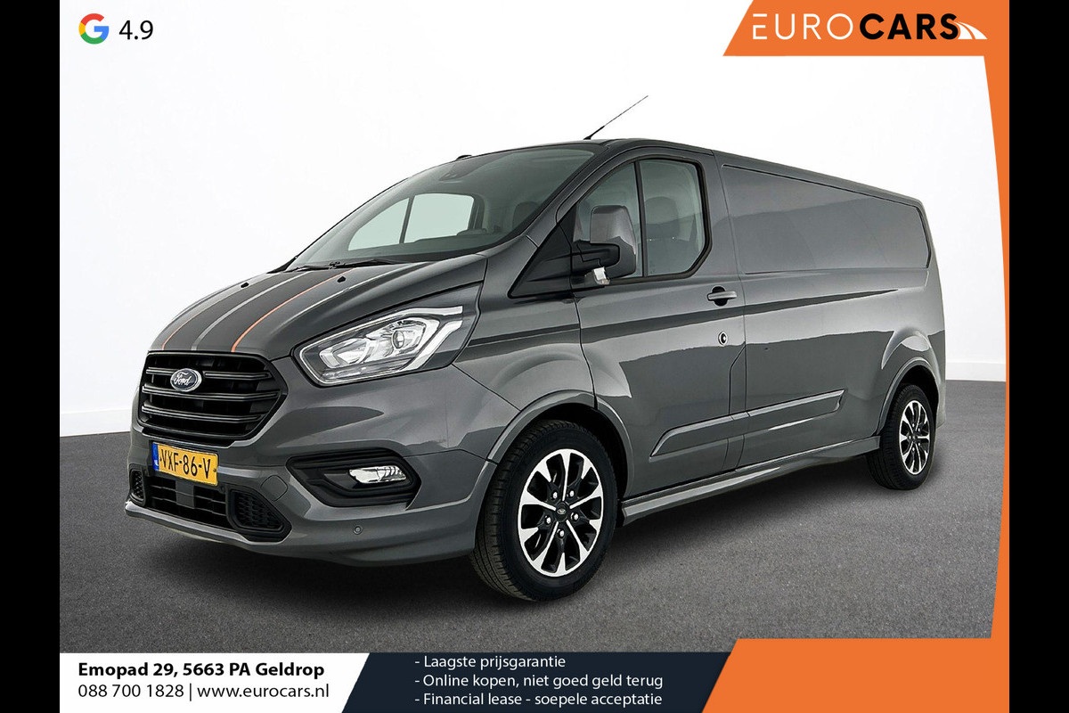 Ford Transit Custom 320 2.0 TDCI L2H1 Sport Airco ACC Bluetooth Navi Trekhaak Stoelverwarming