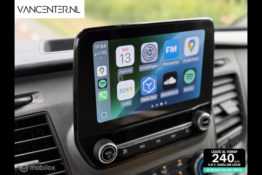 Ford Transit Custom L2H1 130PK Dubbele Schuifdeur Carplay
