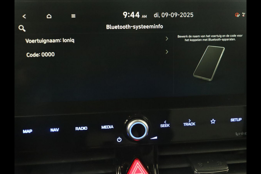 Hyundai IONIQ 1.6 GDi Premium + | Schuifdak | Apple Carplay | LED | Navigatie | Stuur & Stoelverwarming | Leder | Sfeerverlichting
