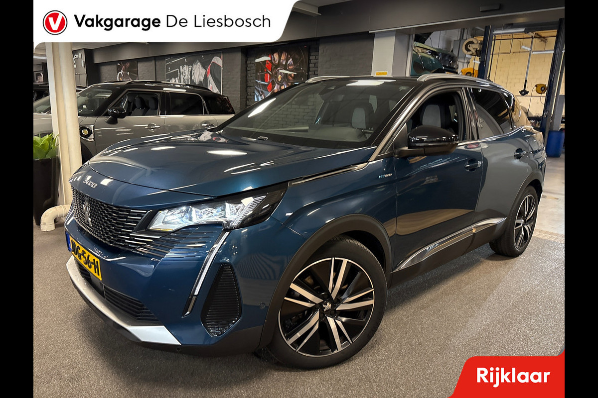Peugeot 3008 1.6 HYbrid 225 GT/pano/navi/Focal audio/camera/cruise/masage/