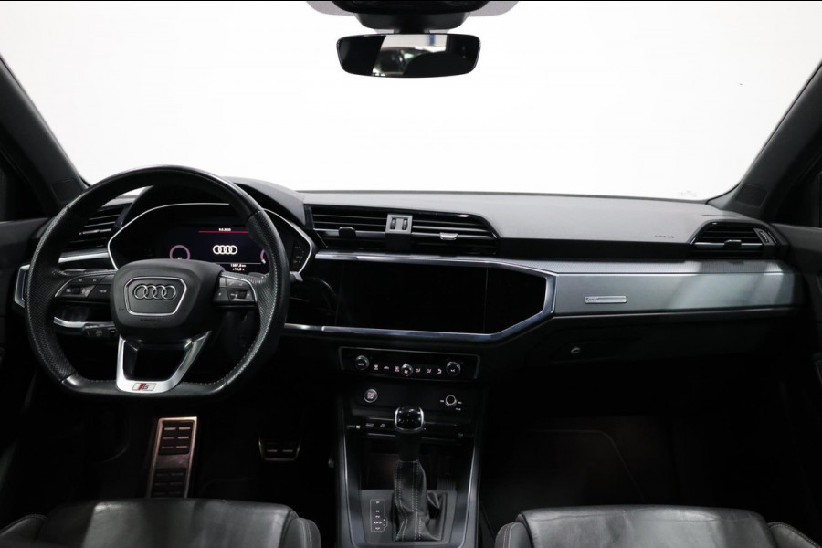Audi Q3 35 TFSI S Edition 3x S-line LED/VIRTUAL/SFEER/PANO/LEDER/20"LMV/PDC/LINE/ACC/ECC/12 MND GARANTIE!
