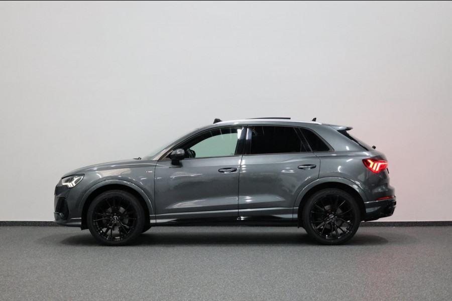 Audi Q3 35 TFSI S Edition 3x S-line LED/VIRTUAL/SFEER/PANO/LEDER/20"LMV/PDC/LINE/ACC/ECC/12 MND GARANTIE!