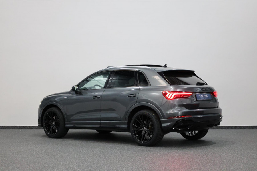 Audi Q3 35 TFSI S Edition 3x S-line LED/VIRTUAL/SFEER/PANO/LEDER/20"LMV/PDC/LINE/ACC/ECC/12 MND GARANTIE!