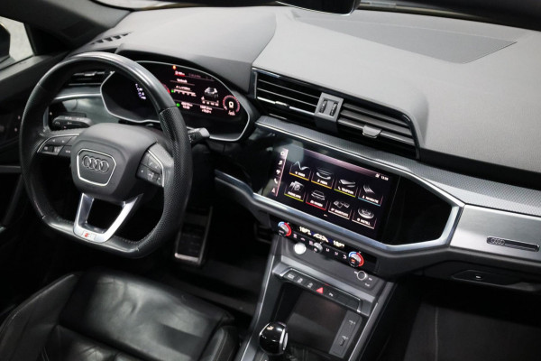 Audi Q3 35 TFSI S Edition 3x S-line LED/VIRTUAL/SFEER/PANO/LEDER/20"LMV/PDC/LINE/ACC/ECC/12 MND GARANTIE!
