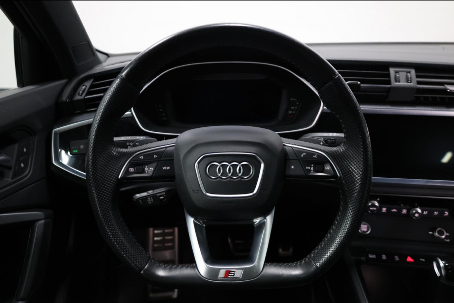 Audi Q3 35 TFSI S Edition 3x S-line LED/VIRTUAL/SFEER/PANO/LEDER/20"LMV/PDC/LINE/ACC/ECC/12 MND GARANTIE!