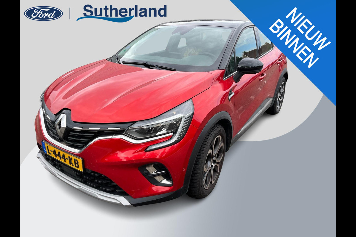 Renault Captur 1.3 TCe 130pk Intens | Automaat | Trekhaak | 360 graden Camera's | Dodehoeksensoren | Full Leder | Stoelverwarming | Dealer onderhouden