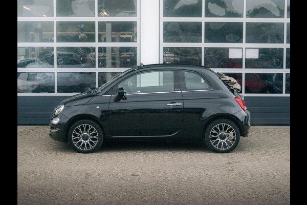 Fiat 500C Hybrid Star | Navi | Cruise | Airco | 16" | PDC | Apple Carplay | Kap Beige