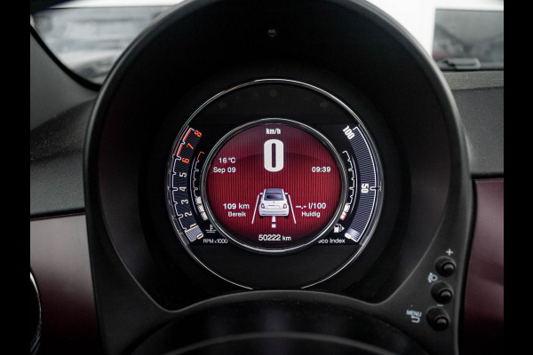 Fiat 500C Hybrid Star | Navi | Cruise | Airco | 16" | PDC | Apple Carplay | Kap Beige