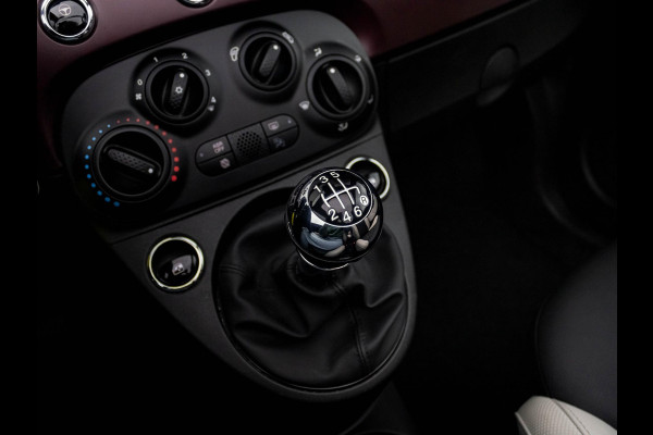 Fiat 500C Hybrid Star | Navi | Cruise | Airco | 16" | PDC | Apple Carplay | Kap Beige