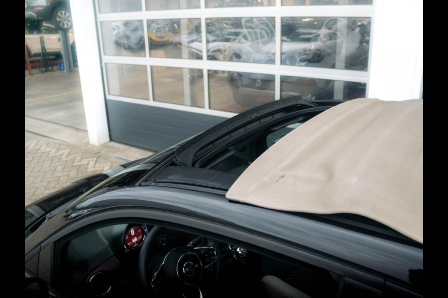 Fiat 500C Hybrid Star | Navi | Cruise | Airco | 16" | PDC | Apple Carplay | Kap Beige