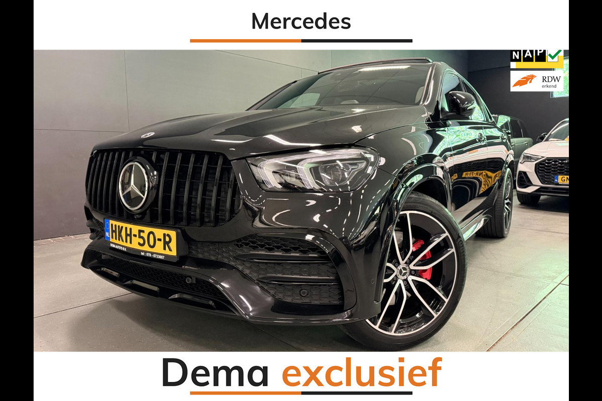 Mercedes-Benz GLE Coupé 350 e 4MATIC AMG 22'' PANO/LEDER/STOEL-M/H-UP/BURMESTER/LUCHTVERING/DAB/CARPLAY/SFEERVERL///