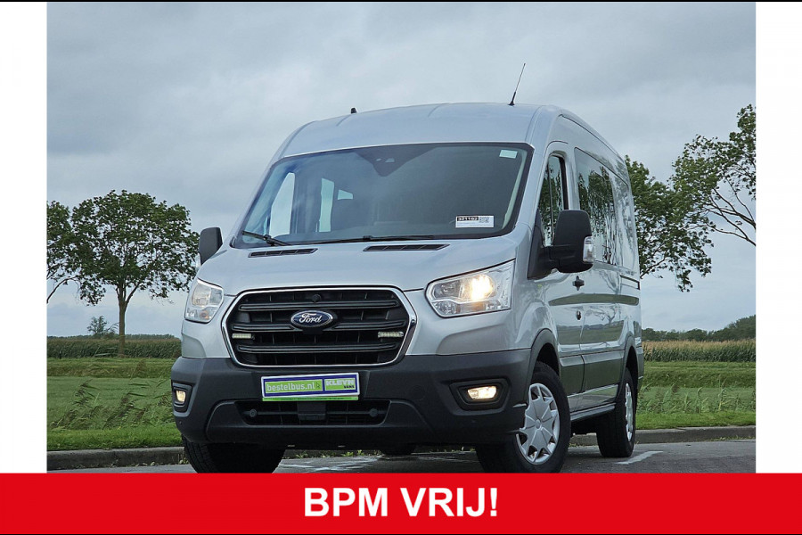 Ford Transit 350 2.0 TDCI L2H2 DC Trend ac automaat DC EURO6 org NL carplay