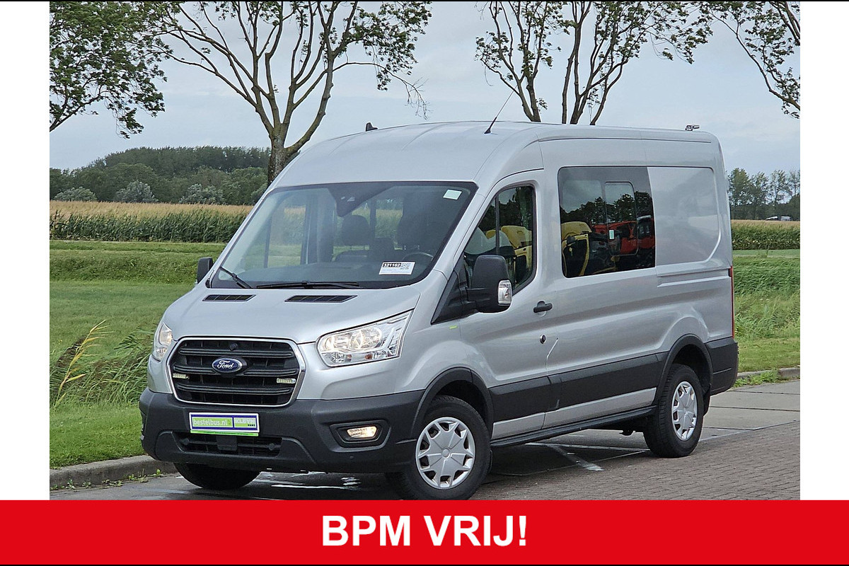 Ford Transit 350 2.0 TDCI L2H2 DC Trend ac automaat DC EURO6 org NL carplay Ford Transit 350 2.0 TDCI L2H2 DC Trend ac automaat DC EURO6 org NL carplay