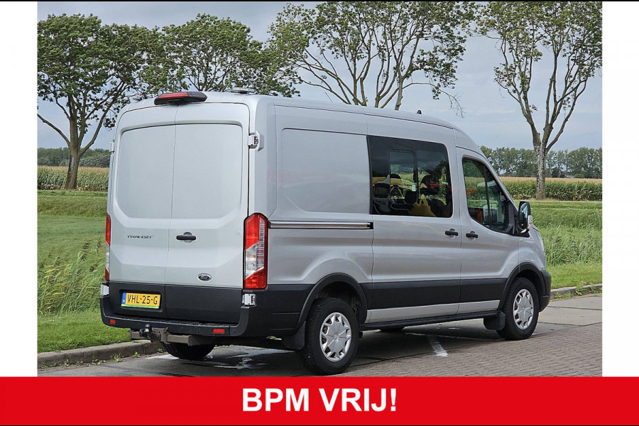Ford Transit 350 2.0 TDCI L2H2 DC Trend ac automaat DC EURO6 org NL carplay
