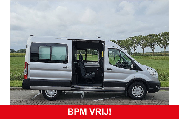 Ford Transit 350 2.0 TDCI L2H2 DC Trend ac automaat DC EURO6 org NL carplay