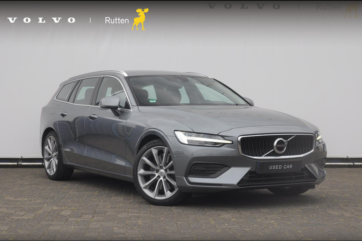 Volvo V60 T5 250PK Automaat Momentum / Adaptieve cruise control / Trekhaak / BLIS / 19" velgen / Elektrische achterklep / Stoel - en stuurwielverwarming / Lederen bekleding Volvo V60 T5 250PK Automaat Momentum / Adaptieve cruise control / Trekhaak / BLIS / 19" velgen / Elektrische achterklep / Stoel - en stuurwielverwarming / Lederen bekleding
