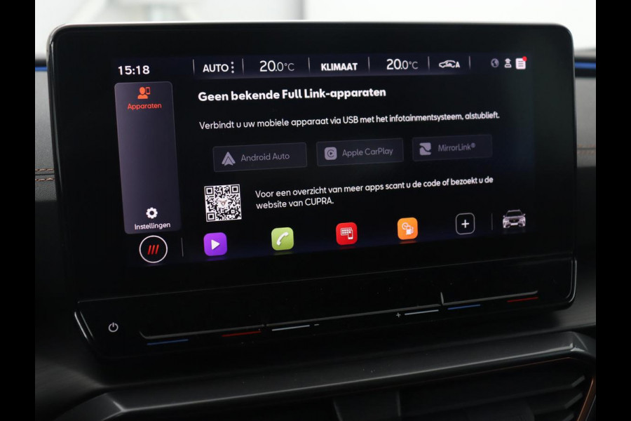 CUPRA Formentor 1.4 e-Hybrid Business | Carplay | Camera | Adaptive cruise | Stuurverwarming | Sportstoelen | Keyless | Sfeerverlichting