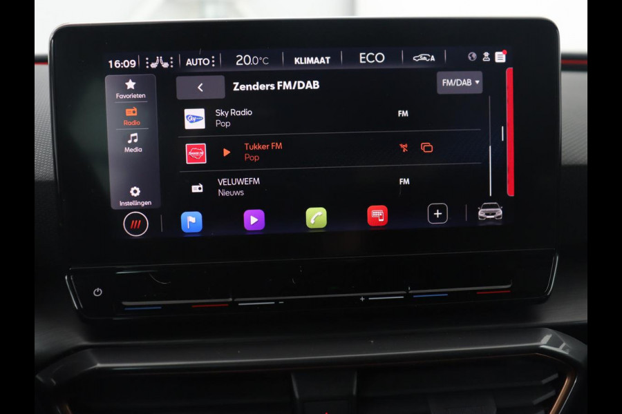 CUPRA Leon Sportstourer 1.4 TSI eHybrid PHEV FR | Trekhaak Wegklapbaar | Stuurverwarming | Full LED | Camera | Stoelverwarming | Apple Carplay