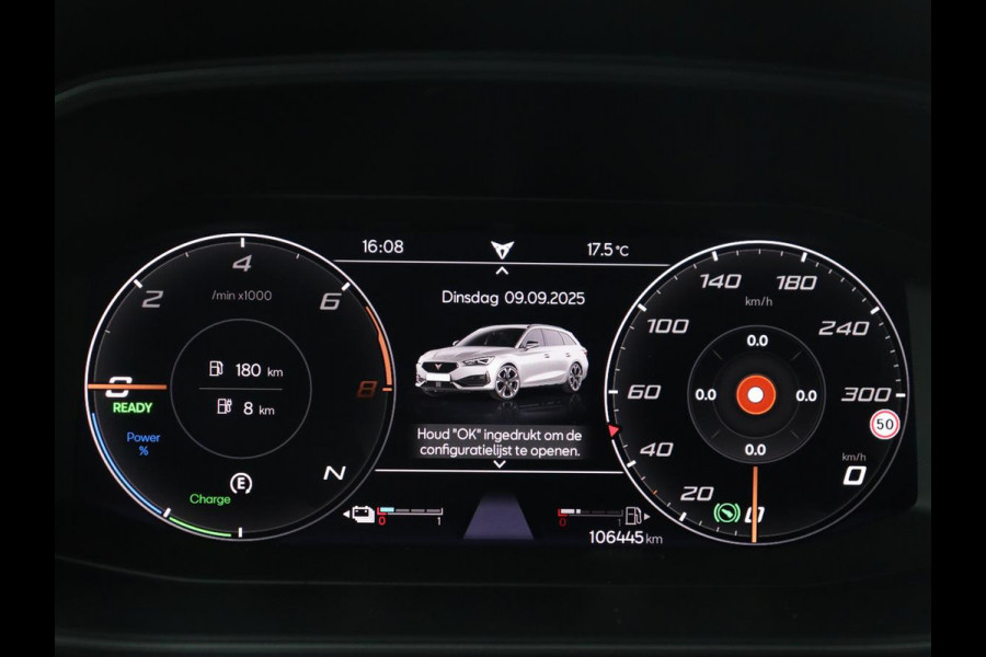 CUPRA Leon Sportstourer 1.4 TSI eHybrid PHEV FR | Trekhaak Wegklapbaar | Stuurverwarming | Full LED | Camera | Stoelverwarming | Apple Carplay