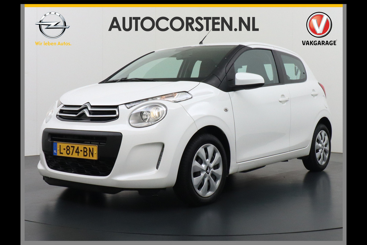 Citroën C1 1.0 VTi 5Drs Apple Carplay Android Auto Airco A.Camera Cruise Control Bluetooth DAB+ Feel Carkit Isofix Pack Techno 1e Eigenaar Dealeronderhouden