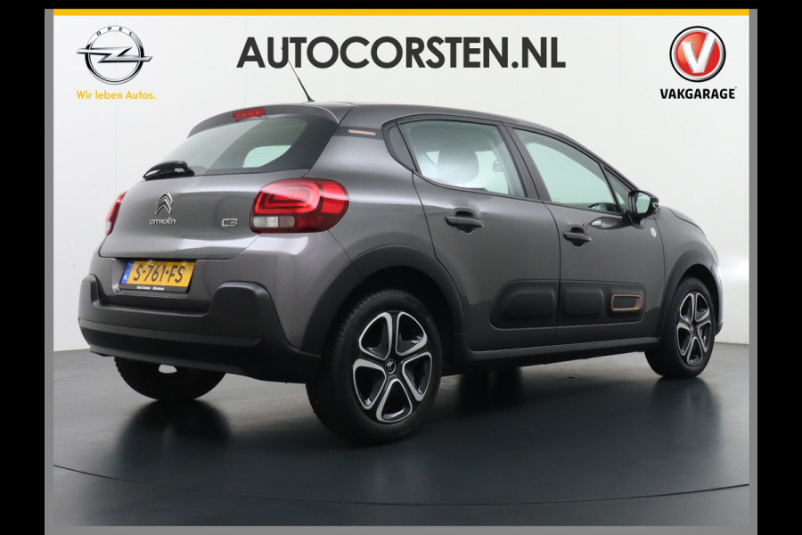 Citroën C3 1.2I-16V 5Drs Navi Ecc Apple Carplay Android Auto Cruise Control C-Series PureTech Lmv DAB Bluetooth 1e Eigenaar Zeer compleet! Volledige onderhoud historie