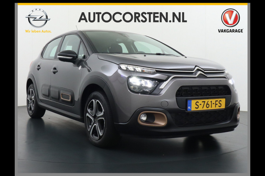 Citroën C3 1.2I-16V 5Drs Navi Ecc Apple Carplay Android Auto Cruise Control C-Series PureTech Lmv DAB Bluetooth 1e Eigenaar Zeer compleet! Volledige onderhoud historie