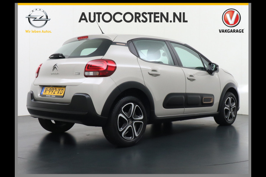 Citroën C3 1.2 Navi Ecc Apple Carplay Android Auto Cruise Control C-Series PureTech Lmv DAB Bluetooth 1e Eigenaar Zeer compleet! Dealeronderhouden