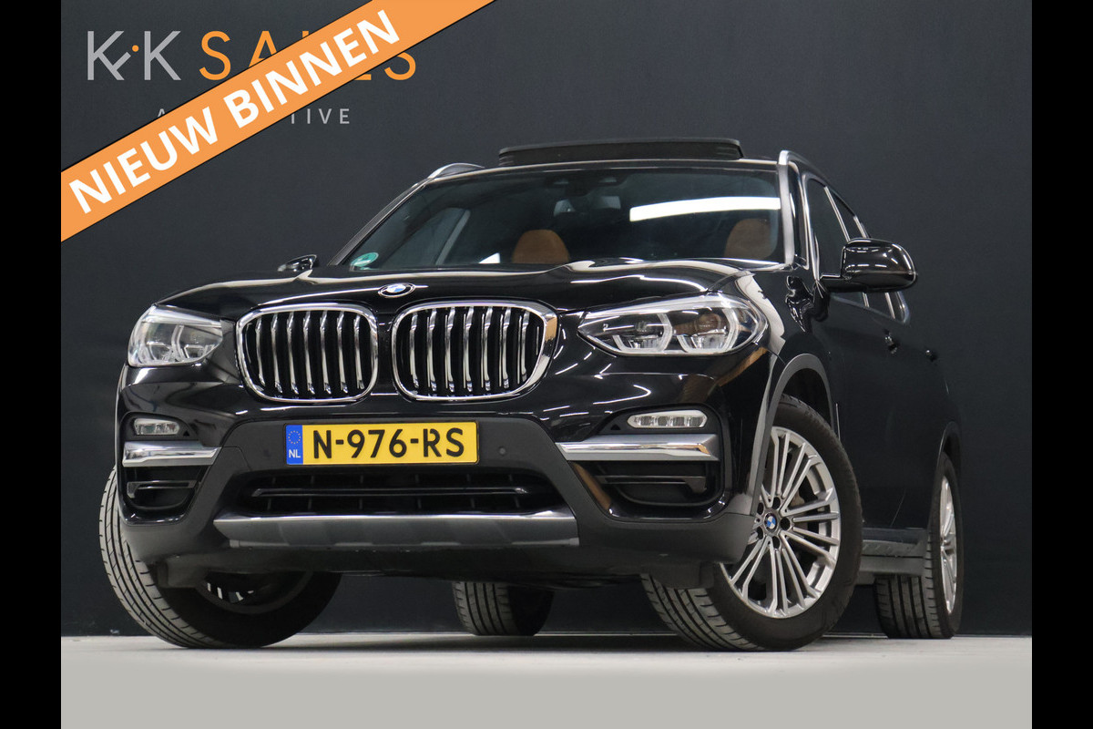 BMW X3 xDrive30i High Executive Luxury Line [SCHUIFKANTELDAK, VOL LEDER, ADAPTIVE LED, PDC V+A, STOELVERWARMING, CRUISE, BLUETOOTH, CLIMATE, NIEUWSTAAT]