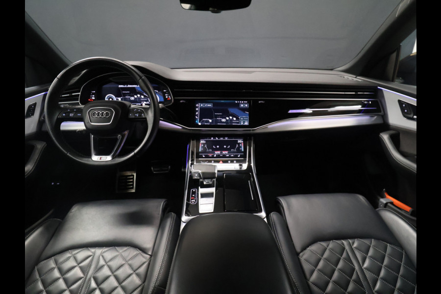 Audi Q8 55 TFSI e quattro S Line Sport [RS STOELEN, SCHUIFKANTELDAK, APPLE CARPLAY, BANG & OLUFSEN, MEMORY SEATS, ADAPTIVE CRUISE, 360 CAMERA, STUURVERWARMING, STOELVERWARMING, NIEUWSTAAT]