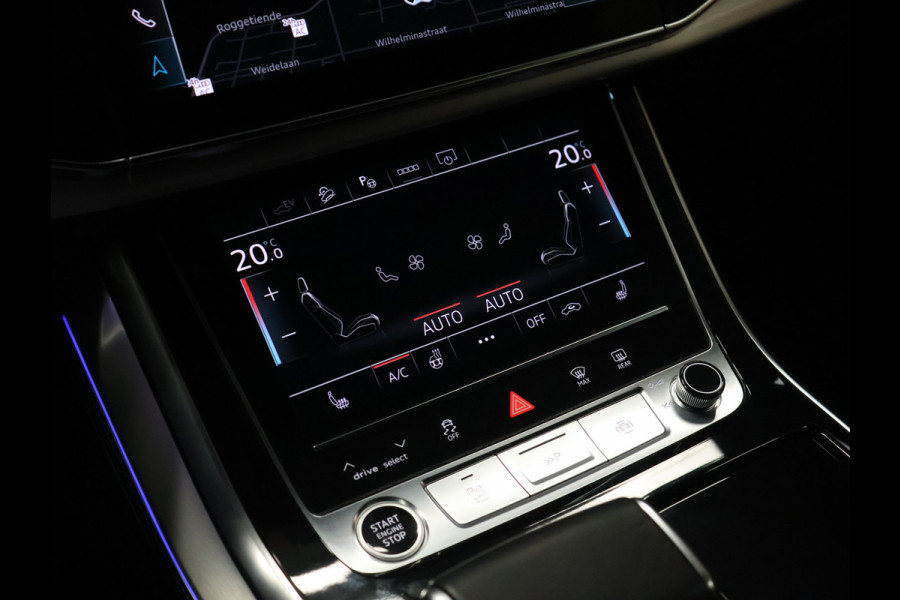 Audi Q8 55 TFSI e quattro S Line Sport [RS STOELEN, SCHUIFKANTELDAK, APPLE CARPLAY, BANG & OLUFSEN, MEMORY SEATS, ADAPTIVE CRUISE, 360 CAMERA, STUURVERWARMING, STOELVERWARMING, NIEUWSTAAT]