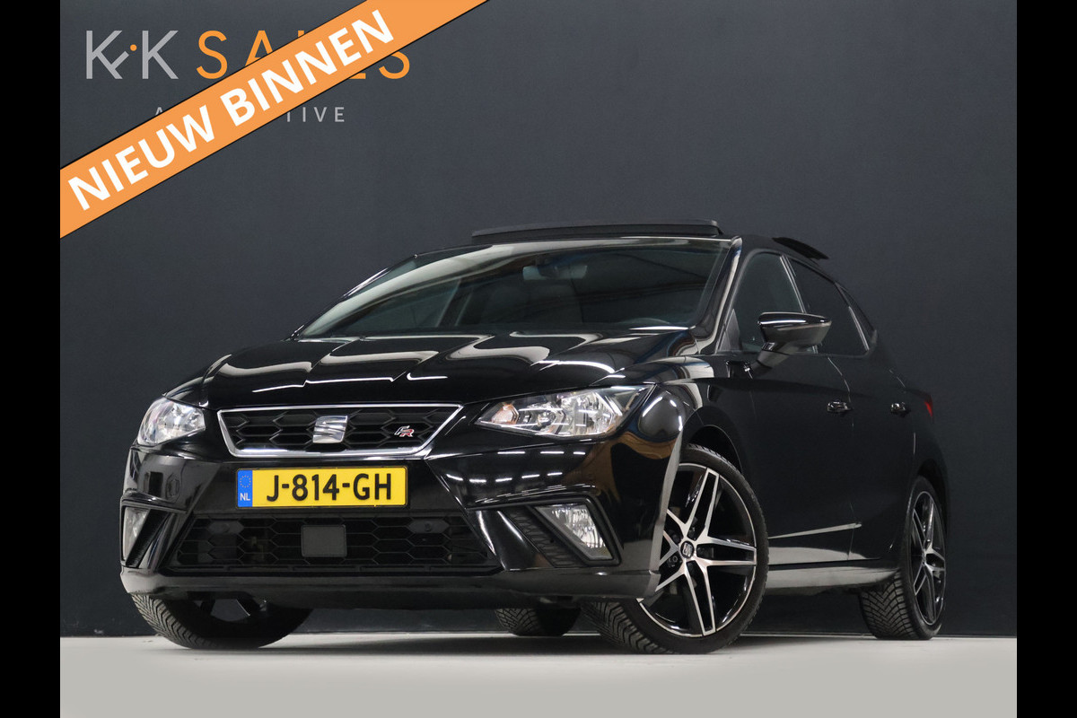 Seat Ibiza 1.0 TSI FR Business Intense [BEATS, SCHUIFKANTELDAK, CAMERA, STOELVERWARMING, APPLE CARPLAY, FR VELGEN, NIEUWSTAAT]