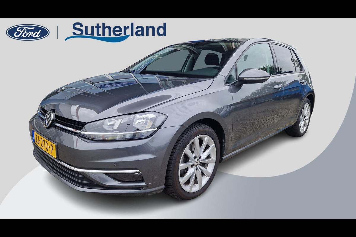 Volkswagen Golf 1.5 TSI Highline | 150PK | Elektr.glazen pano.dak | Virtual Cockpit | ergoActive stoelpakket | Trekhaak | Adaptive Cruise | Camera| LMV