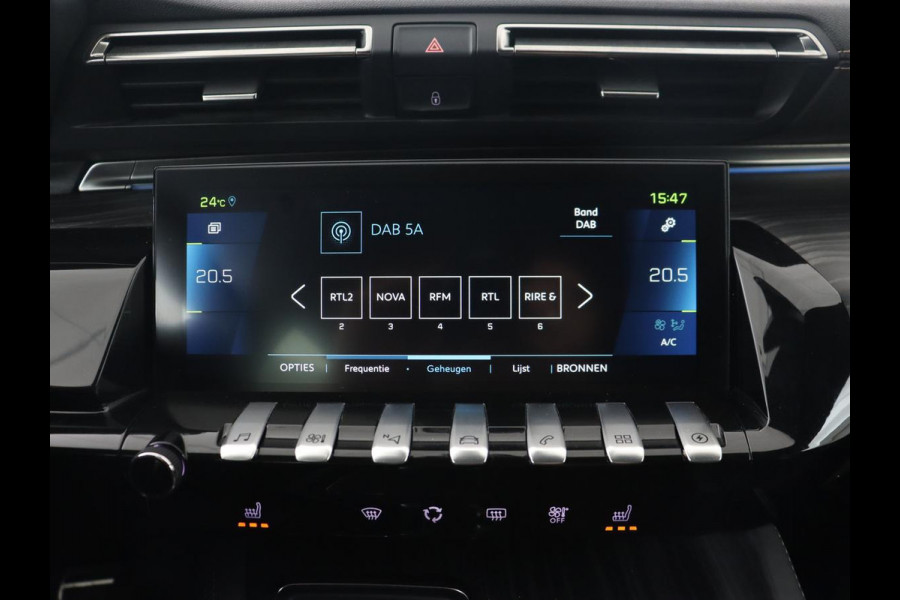Peugeot 508 1.6 HYbrid 225 GT | Navigatie | Stoelverwarming | Apple Carplay | LED | Leder | Memory | 360 Camera | PHEV