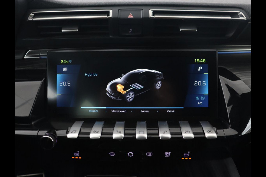 Peugeot 508 1.6 HYbrid 225 GT | Navigatie | Stoelverwarming | Apple Carplay | LED | Leder | Memory | 360 Camera | PHEV