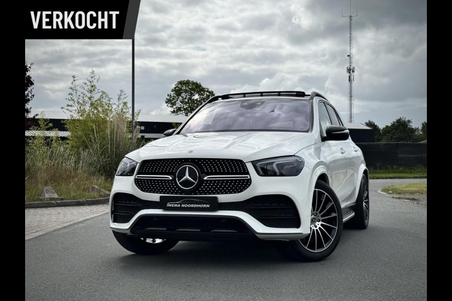 Mercedes-Benz GLE 350 de 4MATIC AMG Panoramadak|Burmester®|Luchtvering|Camera 360°|Keyless|Night pakket