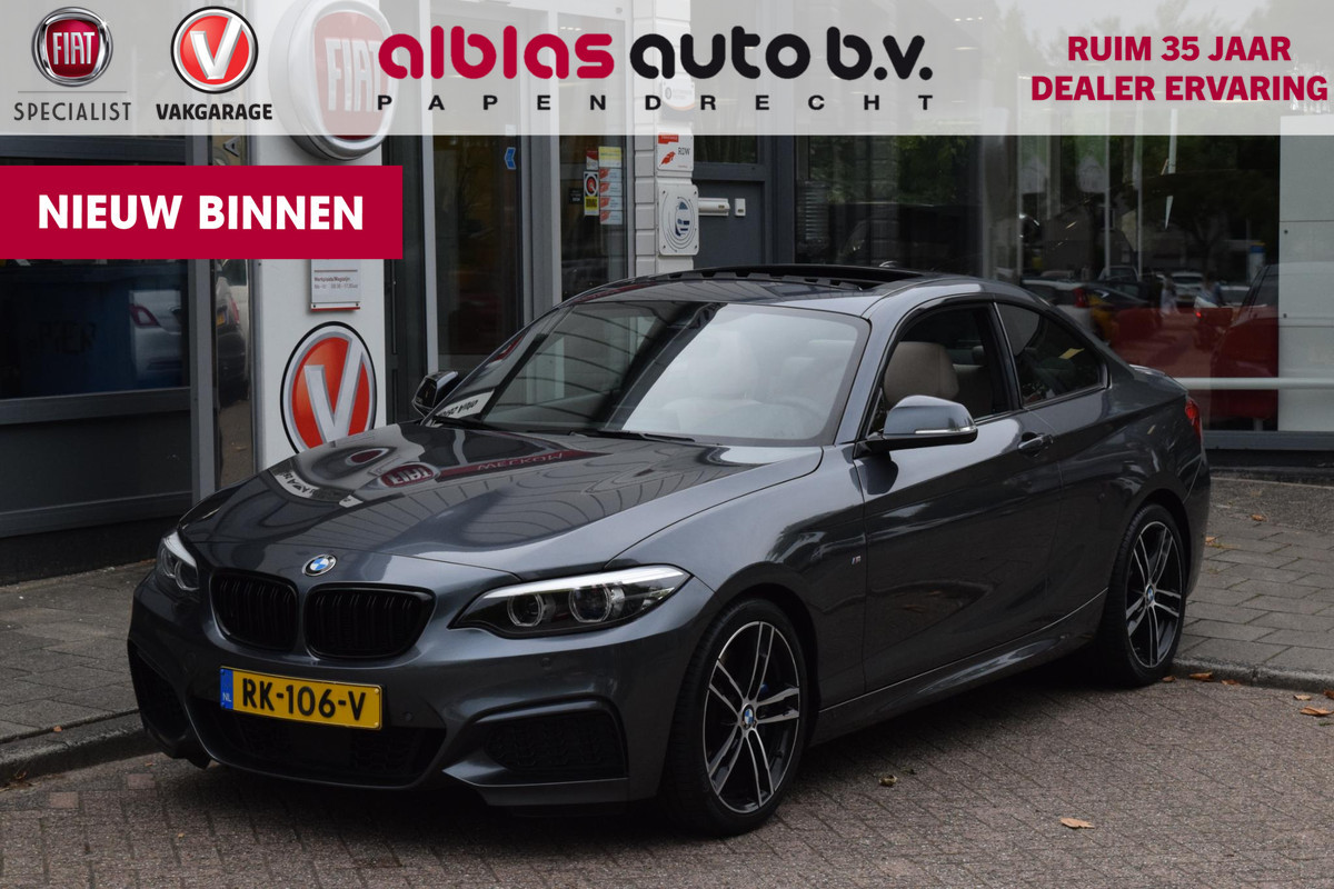 BMW 2 Serie Coupé 218i High Executive|M-pakket|Dak|Leer