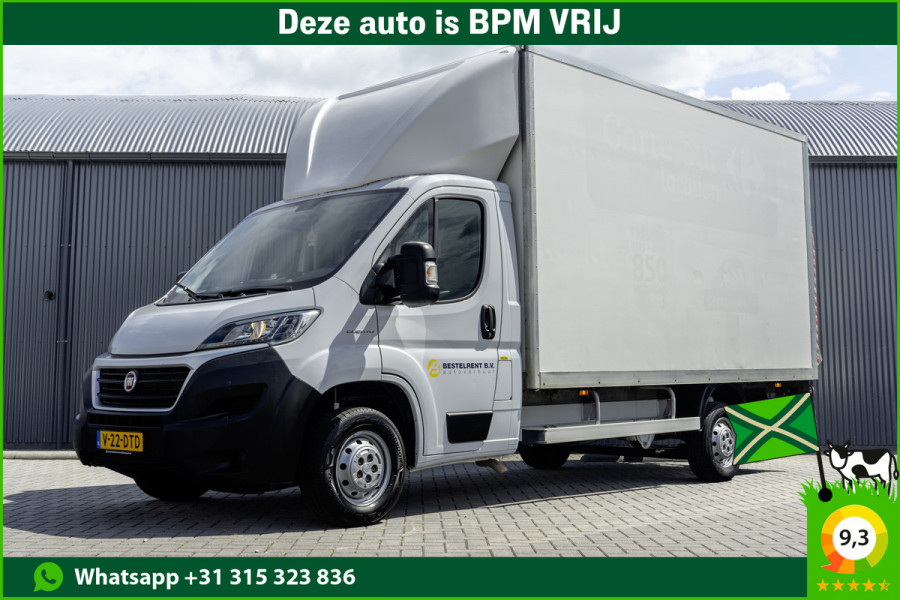 Fiat Ducato **2.3 | Laadklep | 141PK | Revisiemotor | Camera | Navi | Cruise | Airco | Euro 6**