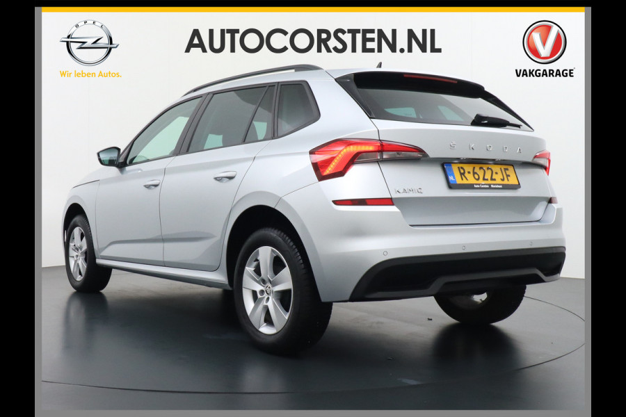 Škoda Kamiq T 111pk Apple Carplay Android-Navi Pdc DAB App-Connect CruiseControl Smartlink Usb Ecc Dakrails Led Lane/Front-Assist Isofix Dab VerwarmdeSpiegels Aut.Verlichting VerstelbareStoelen/Stuur 16''LM NL-auto Hoge Instap Ambition 1.0 TSI
