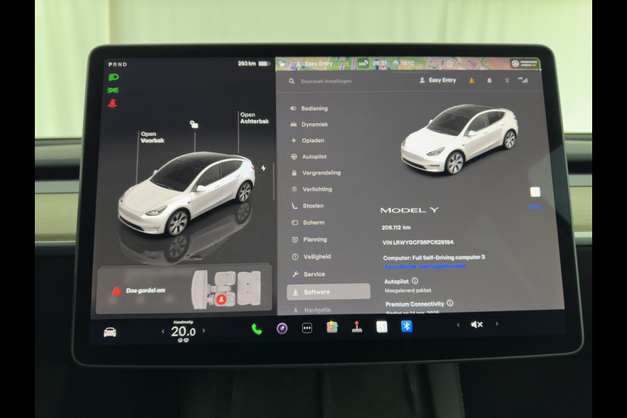 Tesla Model Y RWD 58 kWh [ 3-Fase ] {SOH-93%} (INCL-BTW) Aut. *PANO | AUTO-PILOT | LUXURY-LEATHER | TOP-VIEW | NAVI-FULLMAP | MATRIX-LED | DIGI-COCKPIT | KEYLESS | CAMERA | DAB+ | HEATED-COMFORTSEATS | PRIVACY-GLASS*
